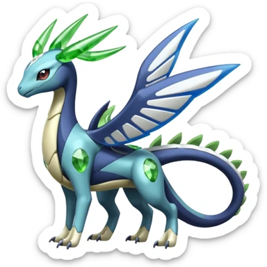 Meloetta-Zygarde-Cresselia-Palkia-Dialga-Electrike-Manectric-Fakémon-fusion, full body sticker