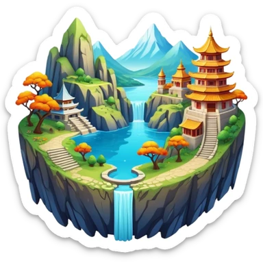 Epic  aesthetic-scenery-Decorations sticker