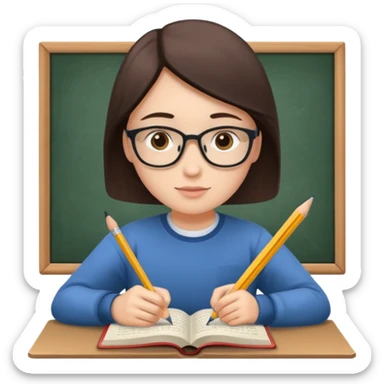 Ecole et matiere sticker