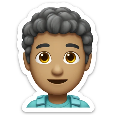 Um coração em formato de gelo sticker