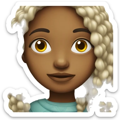 brazilian girl sticker