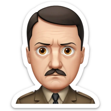 Adolf Hutler sticker