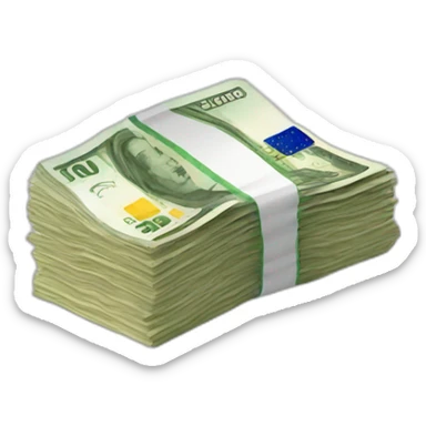 economy euro crédit sticker