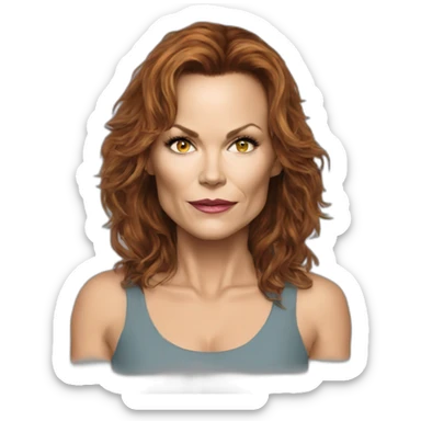 dina meyer sticker