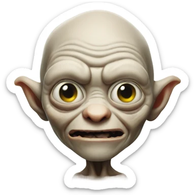 Gollum sticker