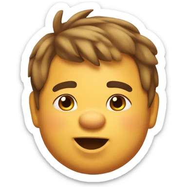 Chubby whinny the Pooh sticker