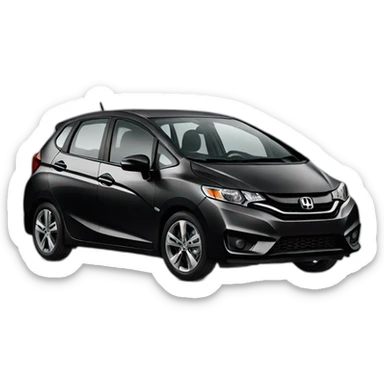 Black Honda fit sticker