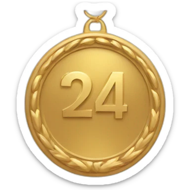 4th place medal sticker