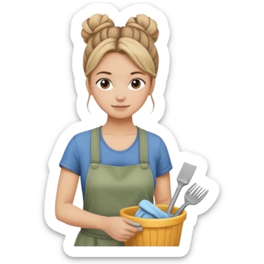 Mum chores sticker