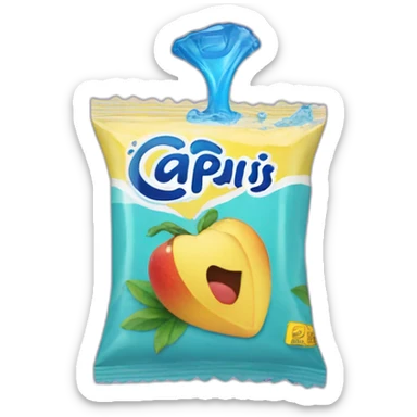 Capri sun sticker