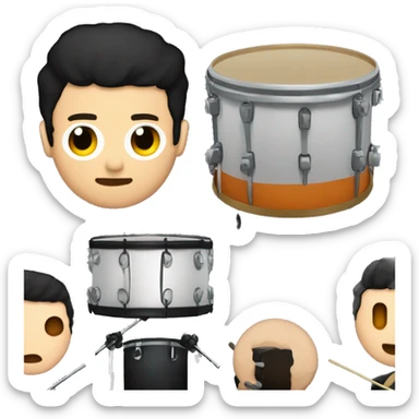 Josh Dun on the drums sticker