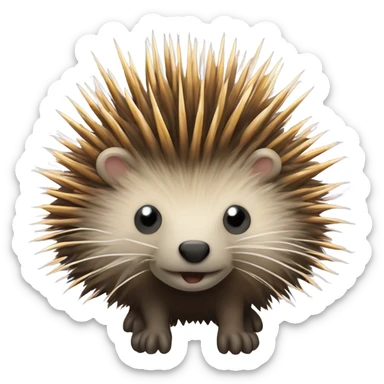 Porcupine  sticker