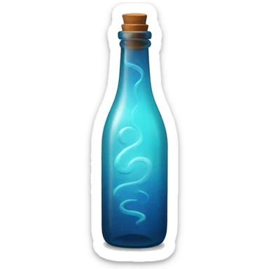 Hypnotic bottle  sticker