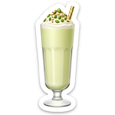 Lassi white coloured with punjabi touch sticker