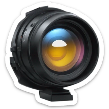 lens anamorphic sticker