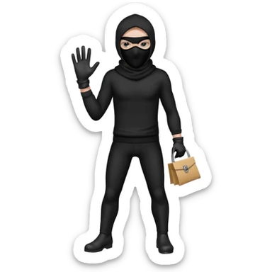 Thief full body sticker