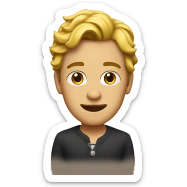 An actor on a stage sticker