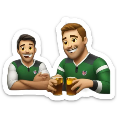 Rugby tavern sticker