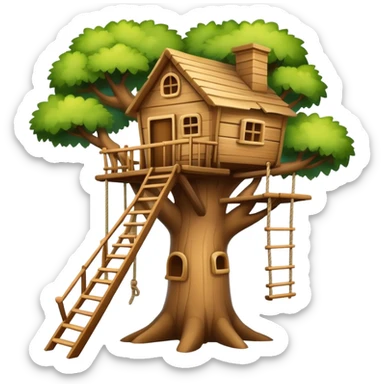 Treehouse sticker