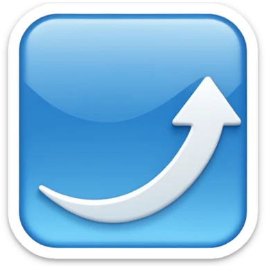 I want to make an verified emoji with an blue square and checkmark in it that is sideways sticker