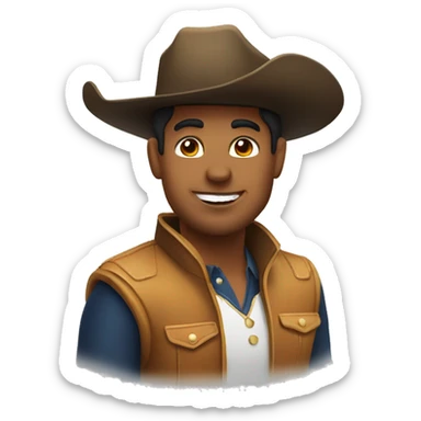 hispanic bull rider sticker