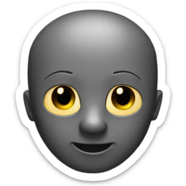 un gas chauve sticker