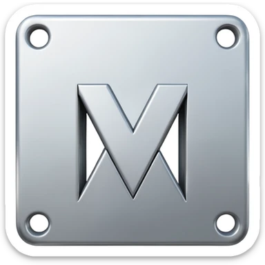 two letters beside eachother the first one says N and the second says O sticker