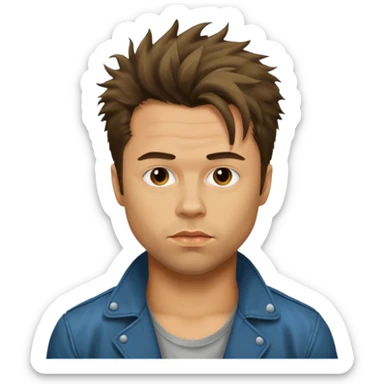 Tyler durden from fight club sticker