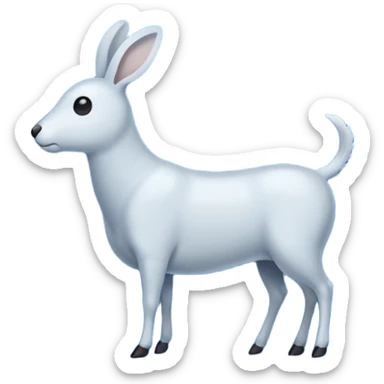 A white tick on blue circle sticker