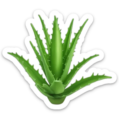 Aloe vera sticker