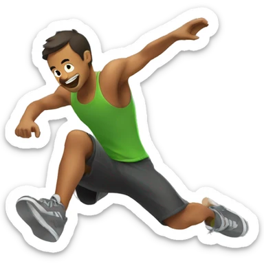 parkour sticker