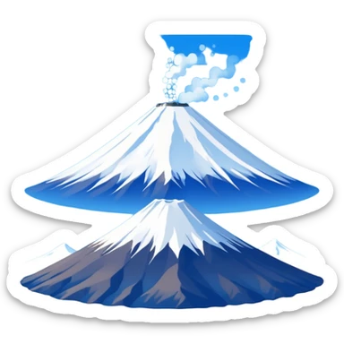 Mount Fuji sticker