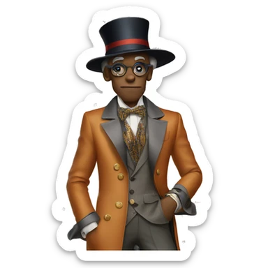 Uncle Scrooge in Dior Gucci Hermes sticker