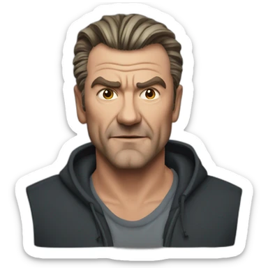 Ray Stevenson (Boylan Skoll) sticker
