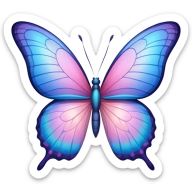 The butterfly feeling in your stomach sticker