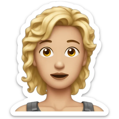 Trans Person Disaster sticker