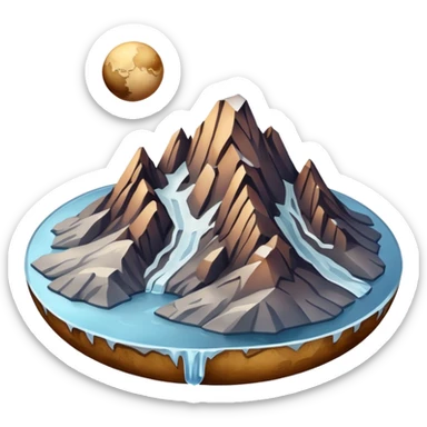 Pluto planet sticker