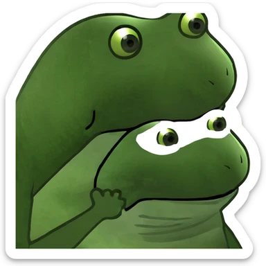 Alien riding a eggplant  sticker