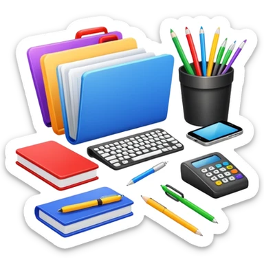 equipo oficina sticker