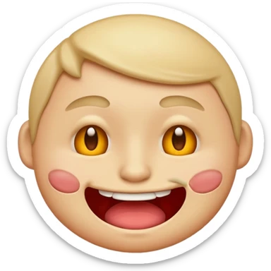 Emoji coquin qui se mord la lèvre  sticker