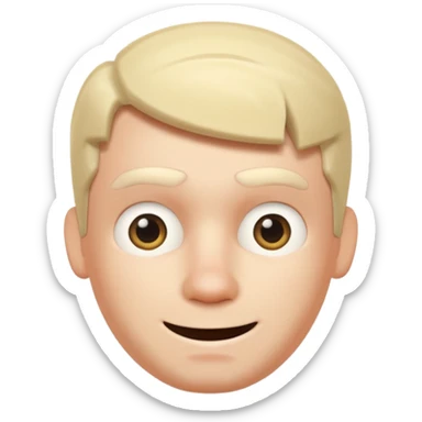 A stupidly funny roblox man face guy sticker