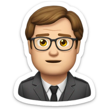 Dwight schrute jello sticker