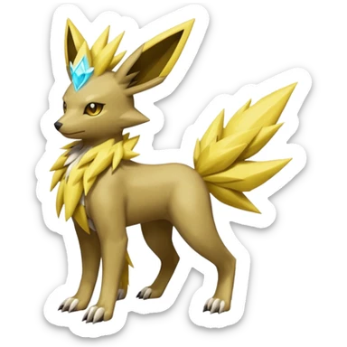 Zygarde-Electrike-Jolteon-Manectric-Fakémon-fusion, full body sticker