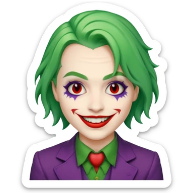 Joker invite you to play sticker