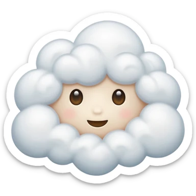 Deixe esse emoji 💤 branco sticker