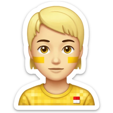 A emoji on the process of pls donate raise sticker