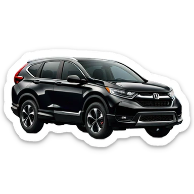 2024 black honda crv sport hybrid sticker