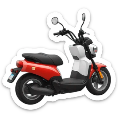 honda zoomer：e sticker