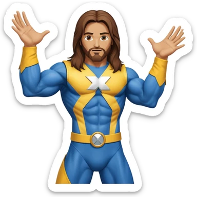 Jesus as X-men  sticker