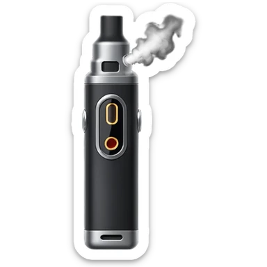 black vape sticker
